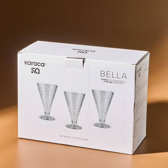Karaca Bella 3 Parça Dondurmalık 265 Ml