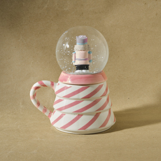 Karaca New Year Yılbaşı Kar Küresi Kurşun Asker Kupa 270 Ml