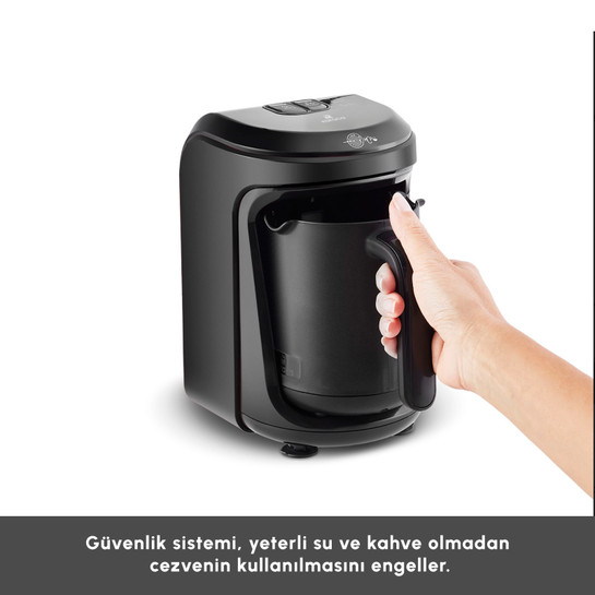 Karaca Hatır Hüps Sütlü Türk Kahve Makinesi Black