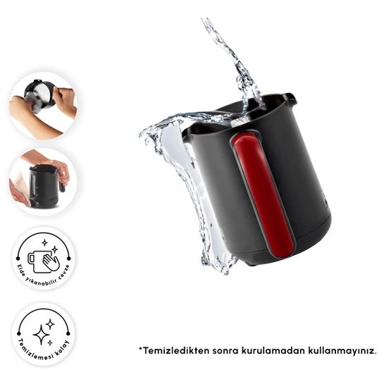 Karaca Hatır Hüp Düet Aroma İkili Türk Kahve Makinesi Imperial Red