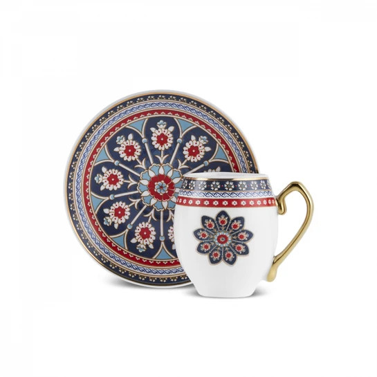 Karaca Söğüt 6 Kişilik Kahve Fincanı 90 ml