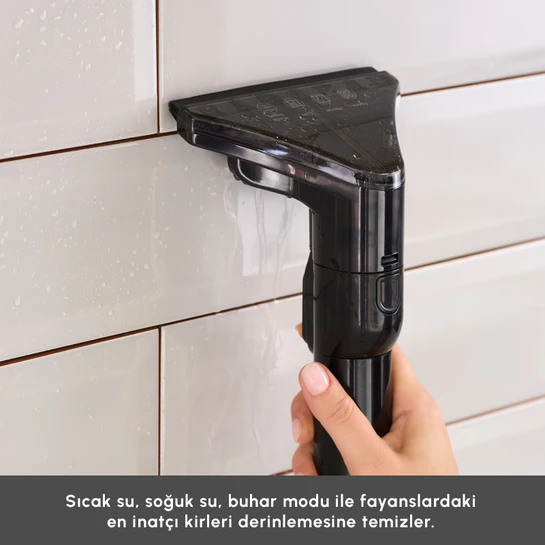 Karaca Vantuz Deepclean Buharlı Halı ve Koltuk Yıkama Makinesi Antrasit