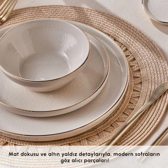 Karaca Soft 8 Parça 2 Kişilik Yemek Takımı