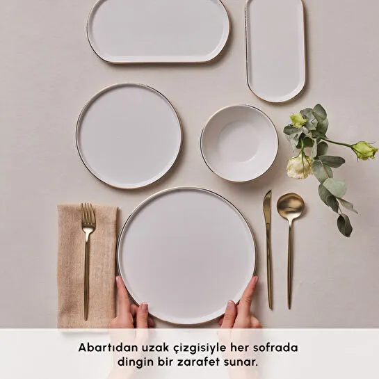 Karaca Soft 8 Parça 2 Kişilik Yemek Takımı