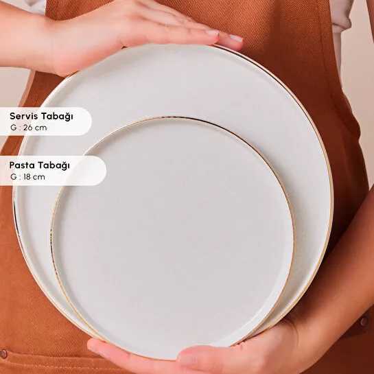 Karaca Soft 8 Parça 2 Kişilik Yemek Takımı