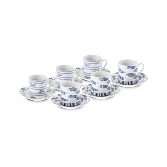Karaca Akya 6 Kişilik Kahve Fincanı 80 ml