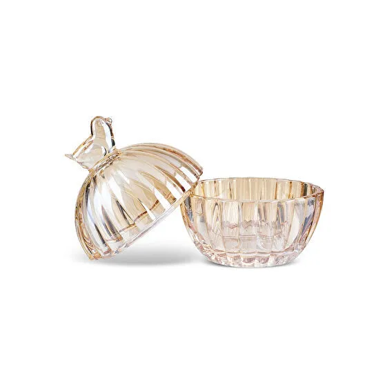 Karaca Terry İkili Lokumluk Seti Amber