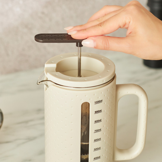 Karaca Vini French Press 1000 ml Krem