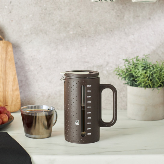 Karaca Vini French Press 1000 ml Kahverengi