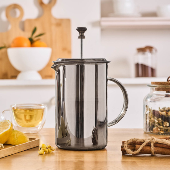 Karaca Alina French Press Gri 800 ml