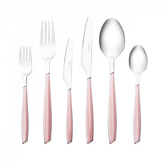 Karaca Lincoln Yemek Çatalı Pembe