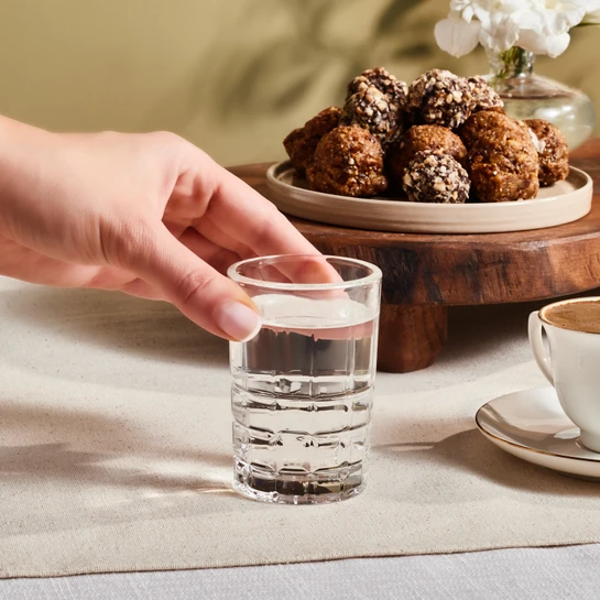 Karaca Yaren 6'lı Kahve Yanı Bardak Seti 115 ml