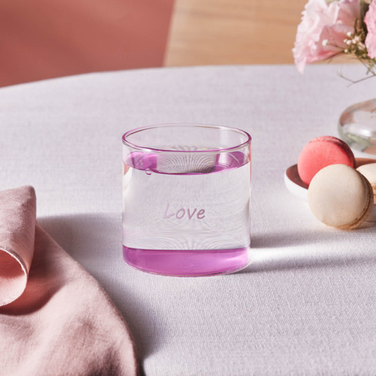 Karaca Mito Su Bardağı 330 ml Pembe