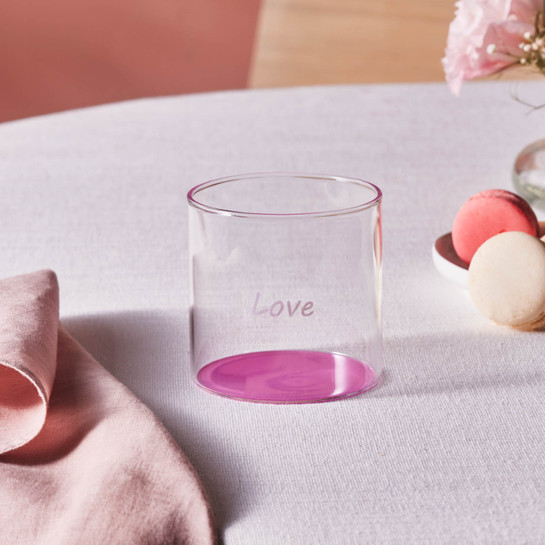 Karaca Mito Su Bardağı 330 ml Pembe