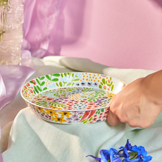 Karaca Fiore Çukur Tabak 21 cm 