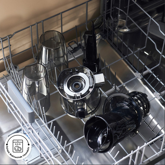 Karaca Fresh Press Slow Juicer Yavaş Sıkım Katı Meyve Sıkacağı Cream