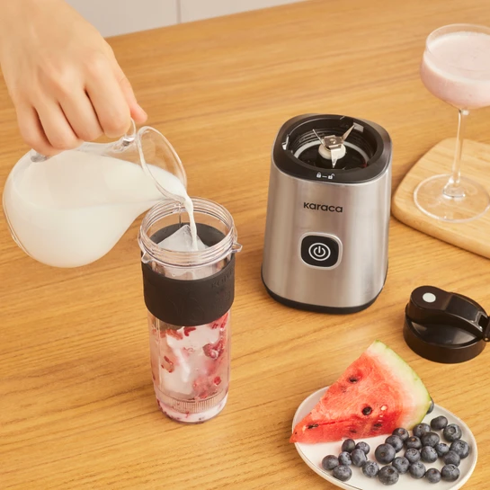 Karaca Smoothie On The Go Personal Kişisel Smoothie Blender Inox
