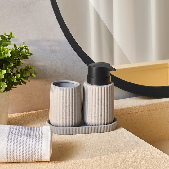 Karaca Trina 3 Parça Banyo Aksesuar Seti