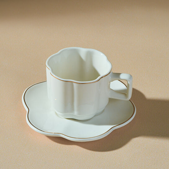 Karaca Ezgi 6 Kişilik Kahve Fincan Takımı 90 Ml