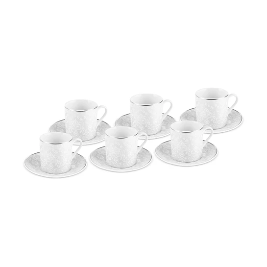 Karaca Feraye 6 Kişilik Kahve Fincan Takımı 90 Ml 