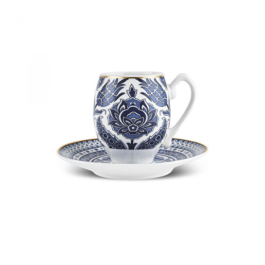 Karaca Mercan 6 Kişilik Kahve Fincan Takımı 90 Ml