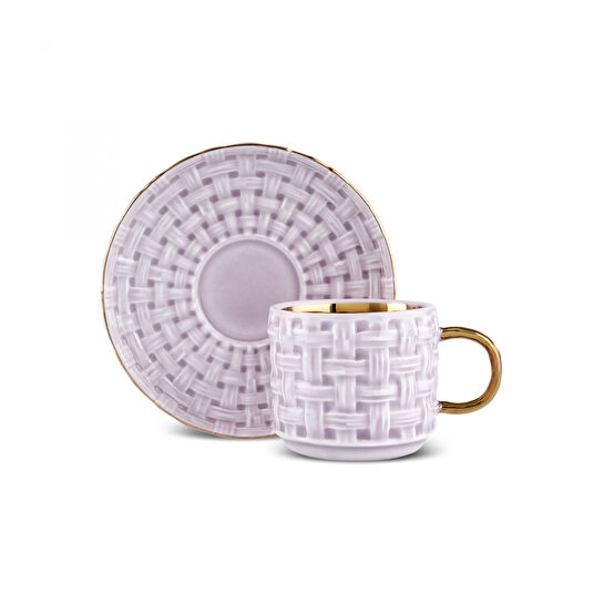 Karaca Braid 6 Kişilik Kahve Fincanı 100 Ml