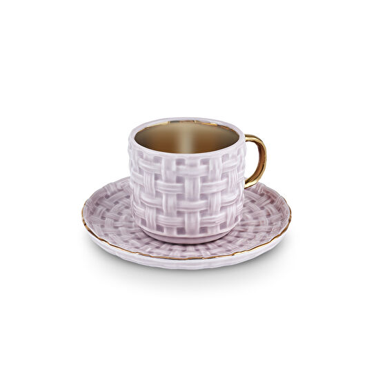 Karaca Braid 6 Kişilik Kahve Fincanı 100 Ml