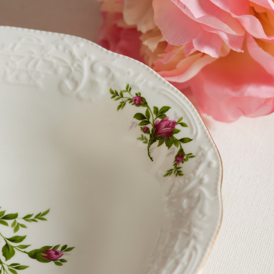 Karaca Vintage Rose Salata Kasesi 23 cm