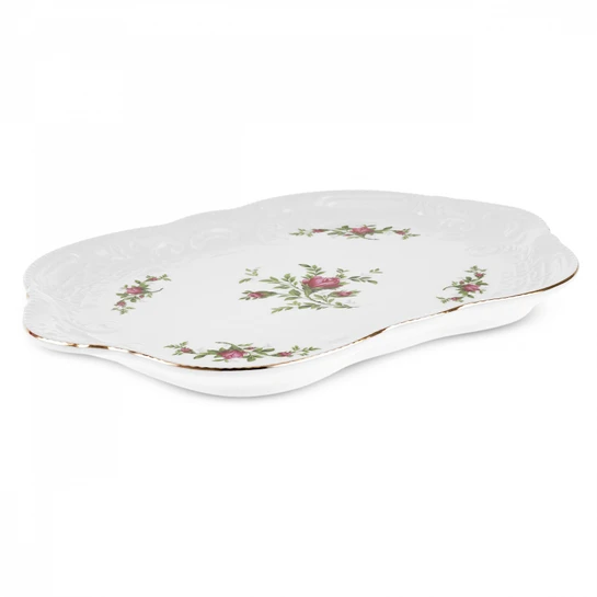 Karaca Vintage Rose Kayık Tabak 35 cm