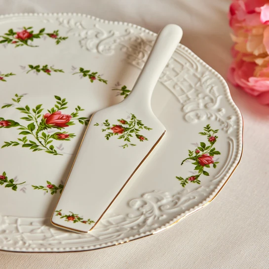 Karaca Vintage Rose Ayaklı Kek Standı 30 cm