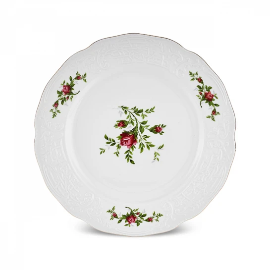 Karaca Vintage Rose Servis Tabağı 26 cm