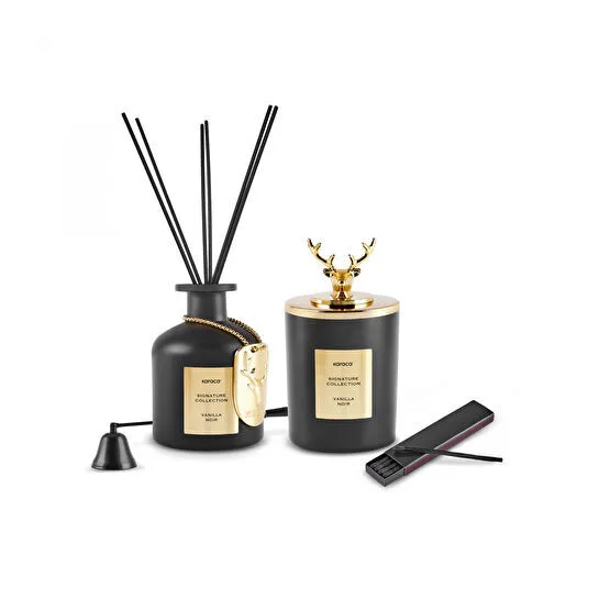 Karaca Signature Collection Reed Mum ve Oda Kokusu Vanilla Noir
