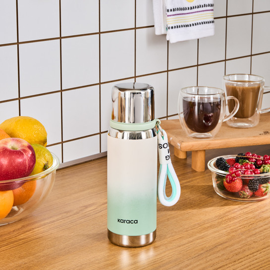 Karaca İnoxis Çelik Sızdırmaz Termos 550 Ml Mint