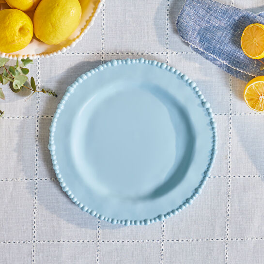 Karaca Perla Melamin Servis Tabağı 28 cm Mavi