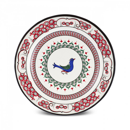 Karaca İznik Kuş Servis Tabağı 26 cm