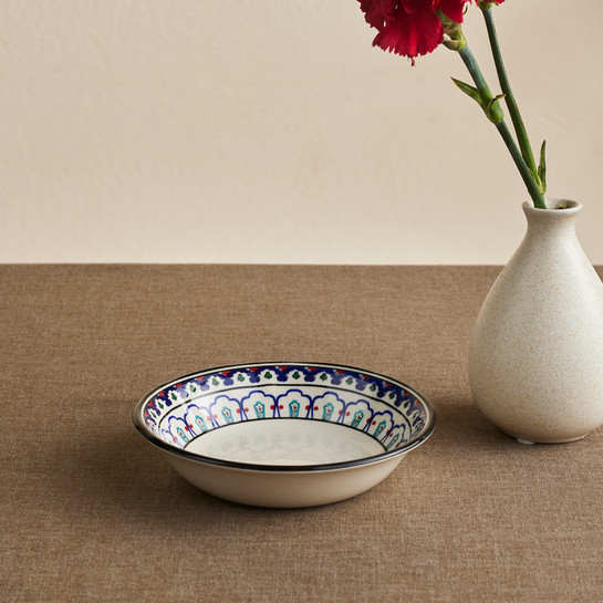 Karaca x Ömür Akkor İznik Çini Çerezlik 14 cm
