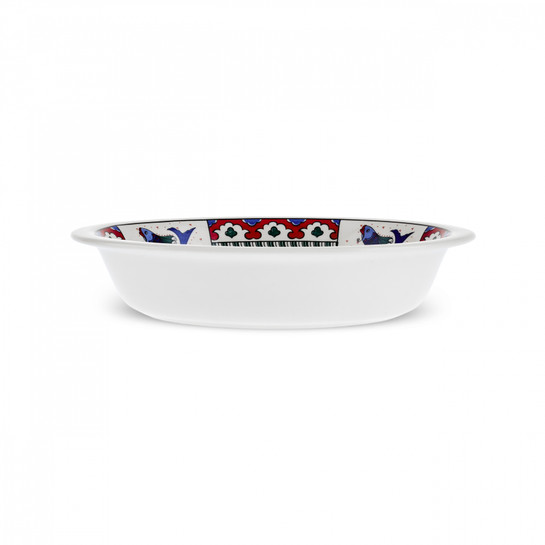 Karaca x Ömür Akkor İznik Balık Fırın Kabı 22 cm