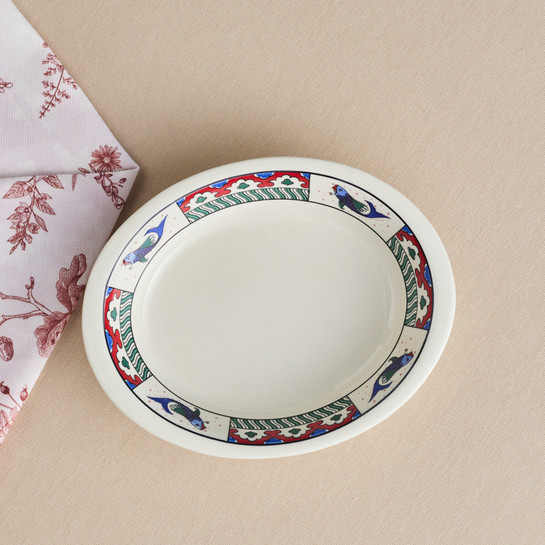 Karaca x Ömür Akkor İznik Balık Fırın Kabı 22 cm