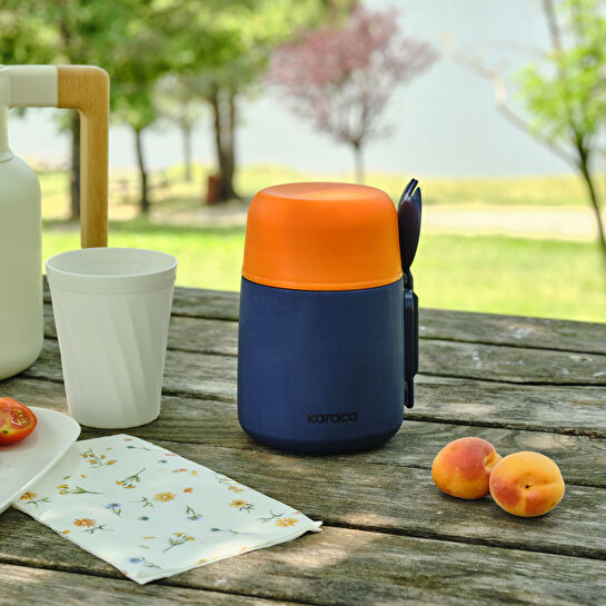 Karaca Yemek Termosu Lacivert 500 ml