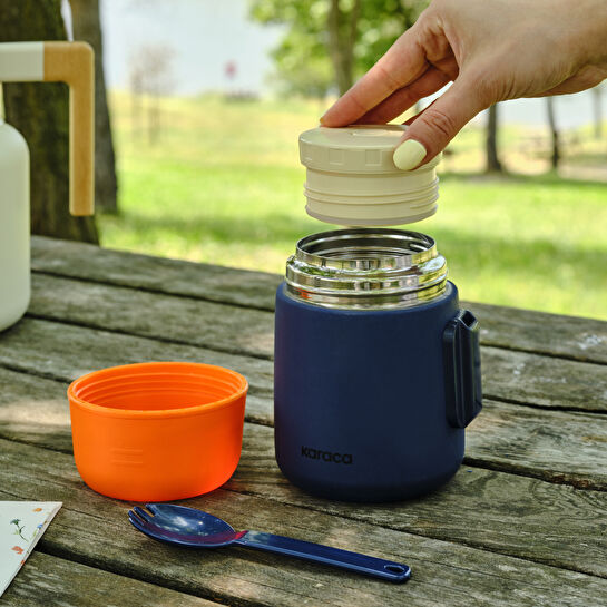 Karaca Yemek Termosu Lacivert 500 ml