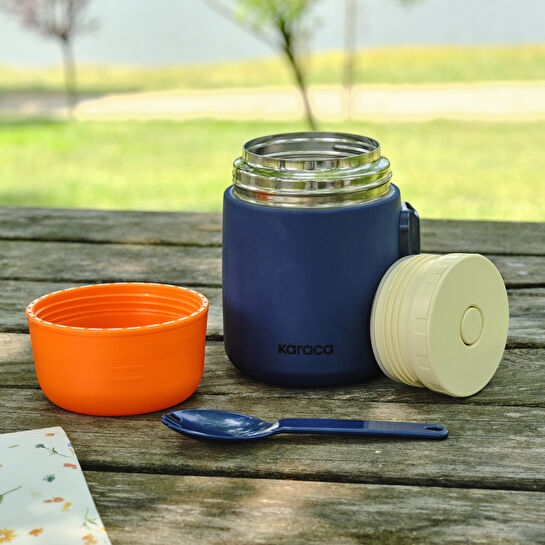 Karaca Yemek Termosu Lacivert 500 ml