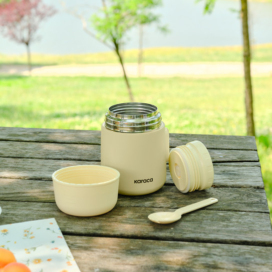 Karaca Yemek Termosu Krem 500 ml