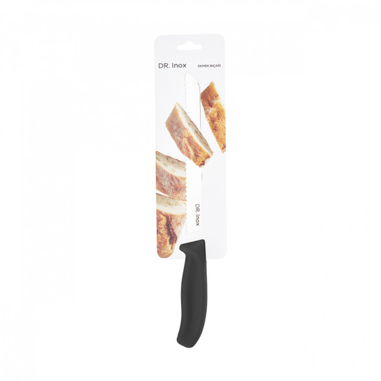 Dr. Inox Ekmek Bıçağı 32 cm Siyah