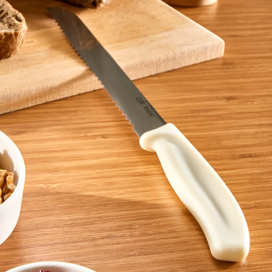 Dr. Inox Ekmek Bıçağı 32 cm Krem