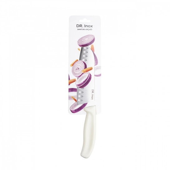 Dr. Inox Santoku Bıçağı 30 cm Krem
