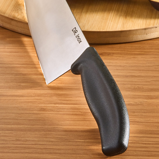 Dr. Inox Şef Bıçağı 33 cm Siyah