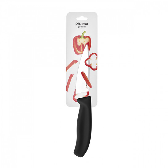Dr. Inox Şef Bıçağı 33 cm Siyah