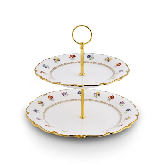 Karaca Royal Bone Diana Katlı Kurabiyelik Gold
