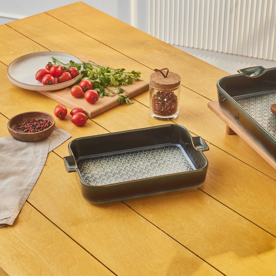 Karaca Culina Reaktif Fırın Kabı Mavi 31 cm