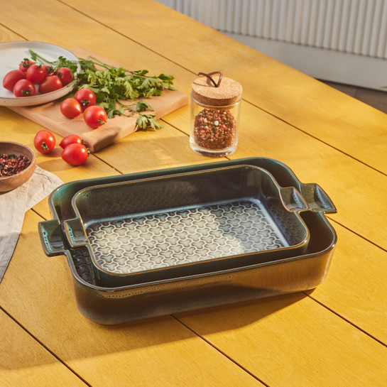 Karaca Culina Reaktif Fırın Kabı Mavi 38 cm